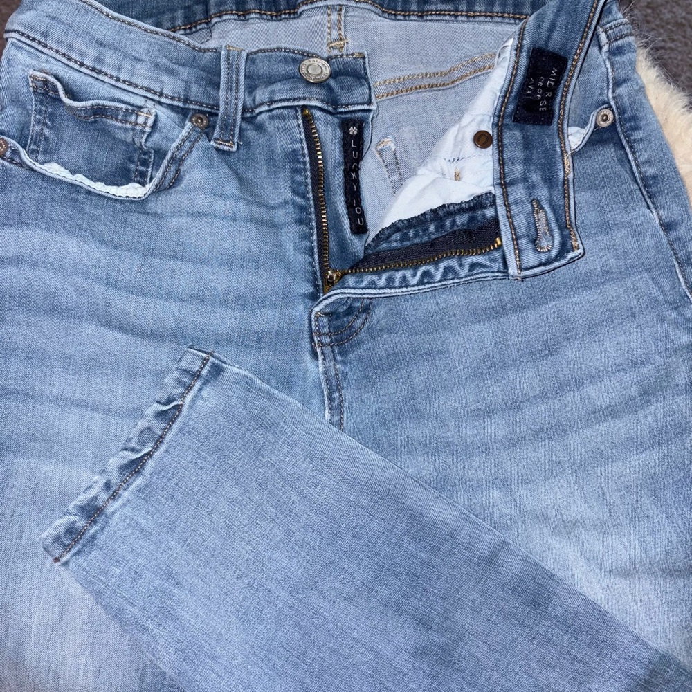 Lucky Brand Mid Rise Blue Jeans